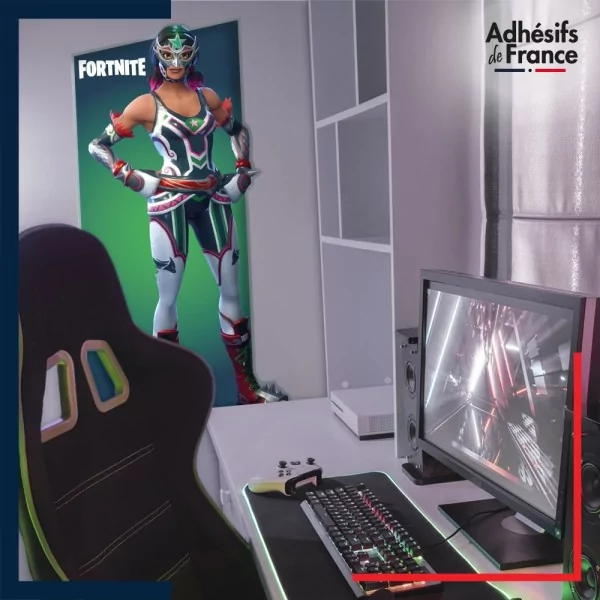 Adhésif grand format Fortnite - Skin Dynamo