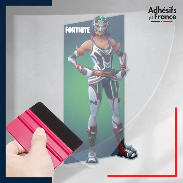 stickers sous film transfert Fortnite - Skin Dynamo