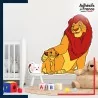 Adhésif grand format Disney - Le Roi Lion - Simba et Mufasa