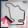 stickers sous film transfert Formule 1 - Circuit F1 de Hungaroring - Hongrie