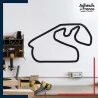 Adhésif grand format Formule 1 - Circuit F1 d'Interlagos - Brésil