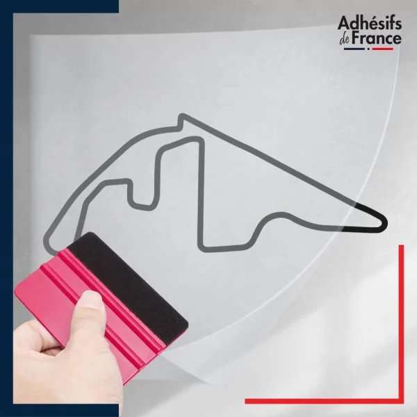 stickers sous film transfert Formule 1 - Circuit F1 de Yas Marina - Abou Dabi