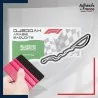 stickers sous film transfert Formule 1 - Circuit F1 de Djeddah avec drapeau d'Arabie Saoudite