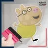 stickers sous film transfert Peppa Pig - Pedro Pony