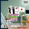 Adhésif grand format Peppa Pig - Zoé Zebra Japon