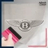 stickers sous film transfert logo voiture - BENTLEY