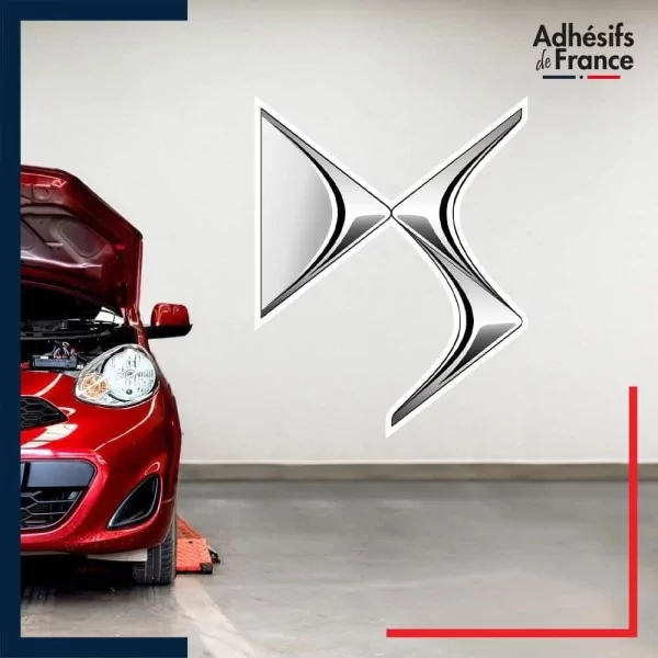 Adhésif grand format logo voiture - DS AUTOMOBILE
