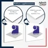 plaque pvc ou aluminium logo Label Qualité Artisan