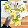 autocollant petit format Pokémon Macronium