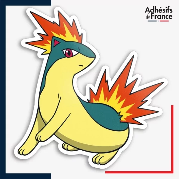 Sticker Pokémon Feurisson