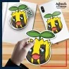 autocollant petit format Pokémon Tournegrin
