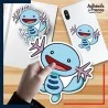 autocollant petit format Pokémon Axoloto