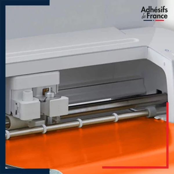 machine découpe adhesif vinyle Shinning orange