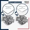 sticker sur plaque aluminium dibond ou panneau PVC Sticker Harley Davidson Motor Clothes