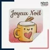 étiquette noël - Motif mug