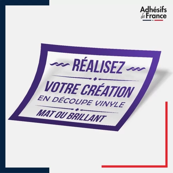 Adhésif Purple Blue