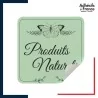 étiquette origine - Produits naturels - Motif papillons