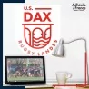 Adhésif grand format logo rugby - US Dax Rugby Landes - Union sportive dacquoise