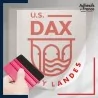 stickers sous film transfert logo rugby - US Dax Rugby Landes - Union sportive dacquoise