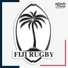 Sticker logo équipe des îles Fidji - Fiji Rugby - The Flying Fijians (Les Fidjiens volants)
