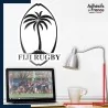 Adhésif grand format logo équipe des îles Fidji - Fiji Rugby - The Flying Fijians (Les Fidjiens volants)