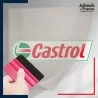 Adhésif transfert logo voiture - CASTROL