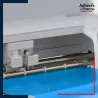 machine découpe adhesif vinyle bleu clair