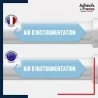 Vinyle adhésif de Tuyauterie norme NFX ou CLP - Air d'instrumentation