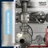 Marqueur tuyauterie air - adhésif laminé colle forte - Air d'instrumentation