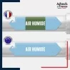 Vinyle adhésif de Tuyauterie norme NFX ou CLP - Air humide