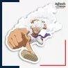 Sticker One Piece - Luffy Gear 5 Gum Gum