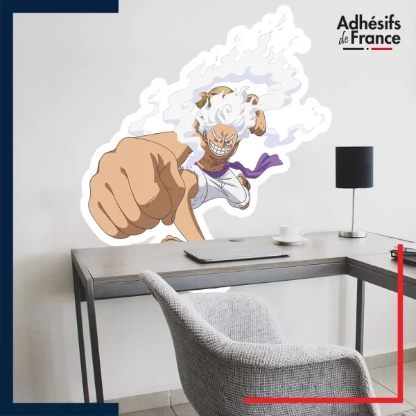 Adhésif grand format One Piece - Luffy Gear 5 Gum Gum