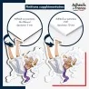 sticker sur plaque aluminium dibond ou panneau PVC One Piece - Luffy Gear 5 détente