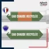 Vinyle adhésif de Tuyauterie norme NFX ou CLP - Eau chaude recyclée