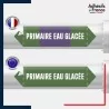 Vinyle adhésif de Tuyauterie norme NFX ou CLP - Primaire eau glacée