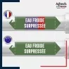 Vinyle adhésif de Tuyauterie norme NFX ou CLP - Eau froide surpressée