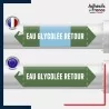 Vinyle adhésif de Tuyauterie norme NFX ou CLP - Eau glycolée retour