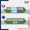 Vinyle adhésif de Tuyauterie norme NFX ou CLP - Eau glycolée glacée aller