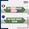 Vinyle adhésif de Tuyauterie norme NFX ou CLP - Eau froide adoucie cuisine
