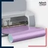 machine découpe rouleau d'adhésif vinyle lilas