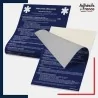vinyle adhésif tarification ambulances - Fond bleu