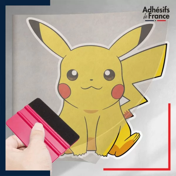 Sticker Pokémon Pikachu - Diverses dimensions - Adhésifs de France