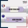 Vinyle adhésif de Tuyauterie norme NFX ou CLP - Acide oxalique