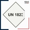 étiquettes ADR matières dangereuses UN1823