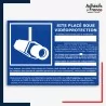 Affichage réglementaire vidéoprotection - Site sous vidéoprotection