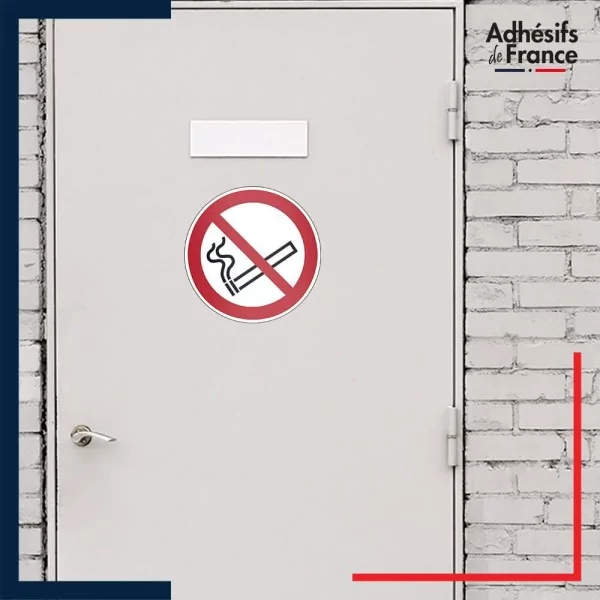 sticker autocollant norme iso 7010 interdiction de fumer
