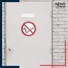sticker autocollant norme iso 7010 interdiction de fumer