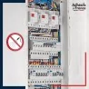 sticker autocollant norme iso 7010 interdiction de nettoyer avec de l'eau