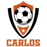 Stickers Football Orange avec prénom personnalisable