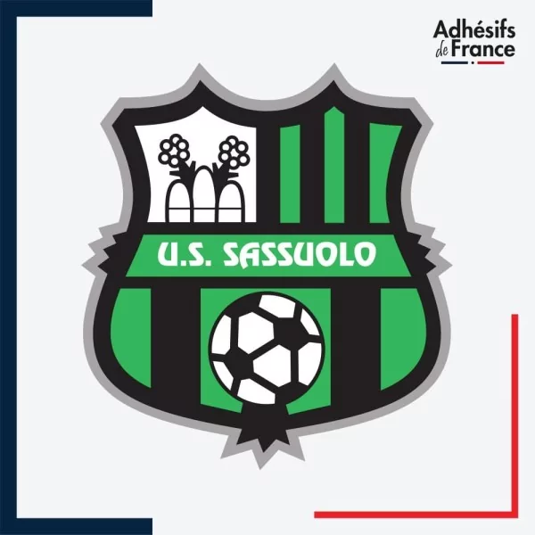 Sticker du club US Sassuolo - Décoration foot - Adhésifs de France